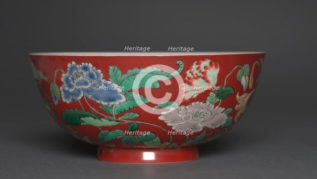 Bowl, 1723-1735. Creator: Unknown.