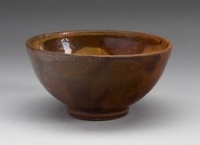 Bowl, 1809/39. Creator: Levi Coates Pottery