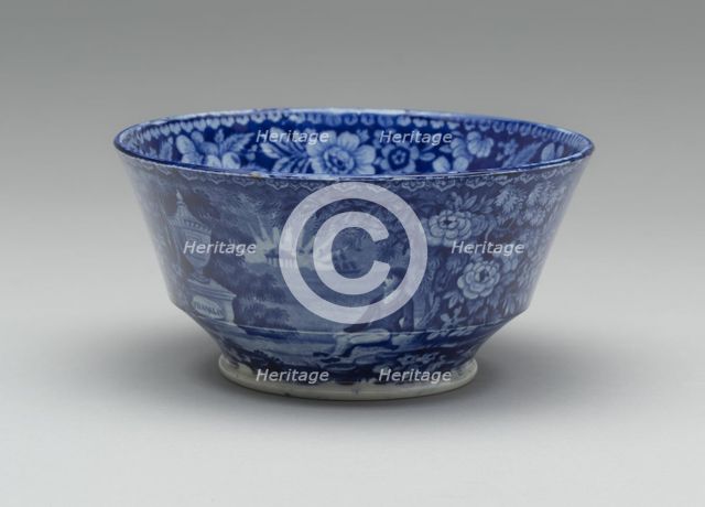 Bowl, 1825/30. Creator: Enoch Wood & Sons.
