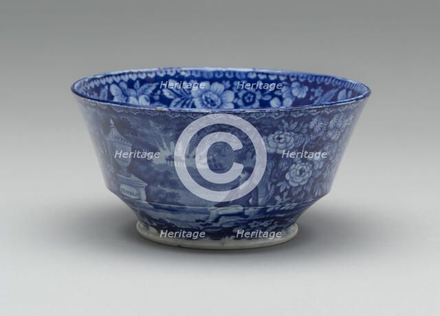 Bowl, 1825/30. Creator: Enoch Wood & Sons.