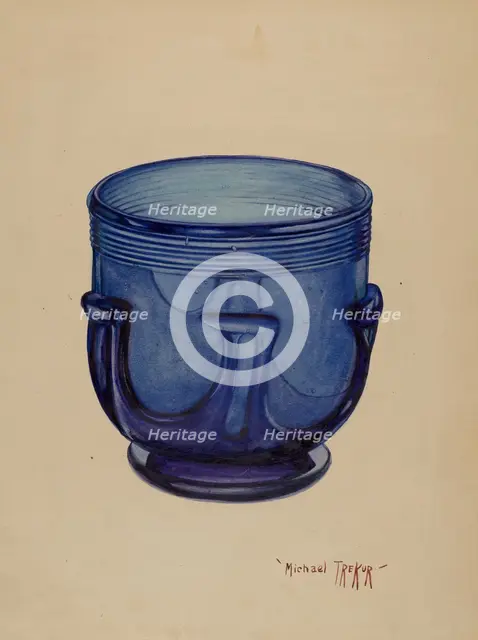 Bowl, 1935/1942. Creator: Isidore Steinberg.