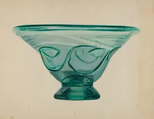 Bowl, 1935/1942. Creator: Isidore Steinberg