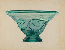 Bowl, 1935/1942. Creator: Isidore Steinberg