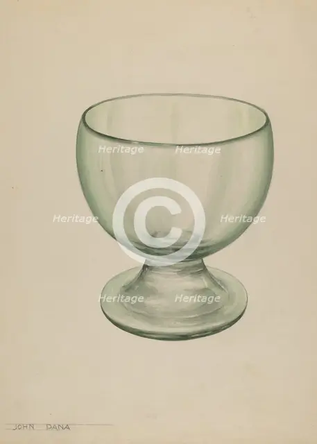 Bowl, 1935/1942. Creator: John Dana.