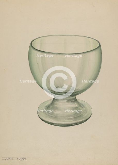 Bowl, 1935/1942. Creator: John Dana.