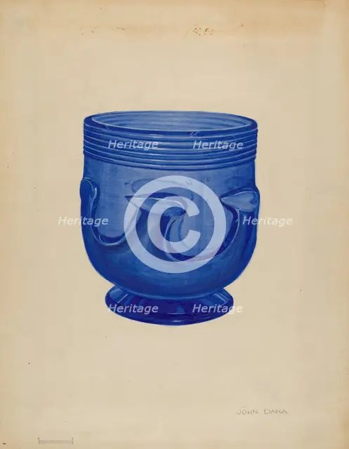 Bowl, 1935/1942. Creator: John Dana.
