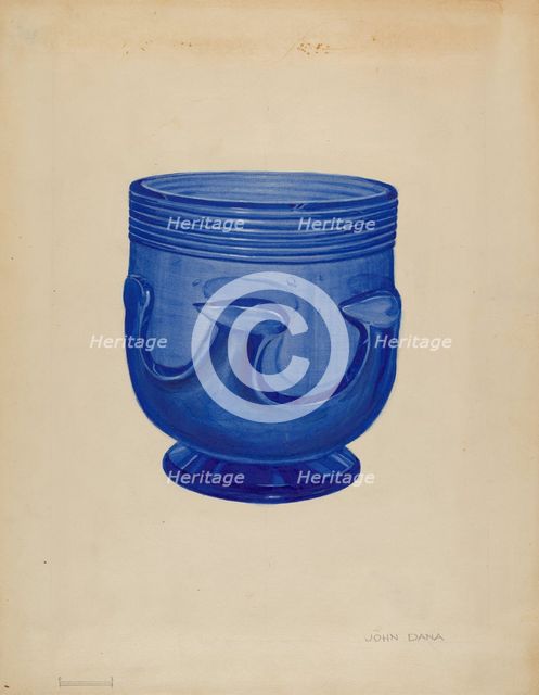 Bowl, 1935/1942. Creator: John Dana.