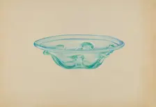 Bowl, 1935/1942. Creator: John Tarantino