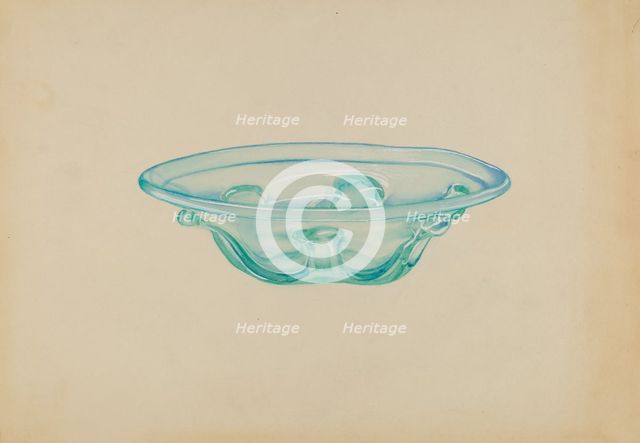Bowl, 1935/1942. Creator: John Tarantino.