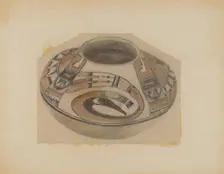 Bowl, 1935/1942. Creator: Margaret Knapp