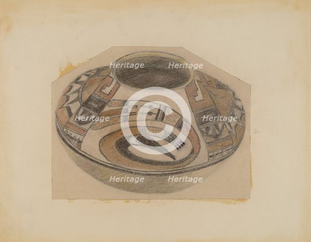 Bowl, 1935/1942. Creator: Margaret Knapp.