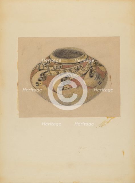 Bowl, 1935/1942. Creator: Margaret Knapp.