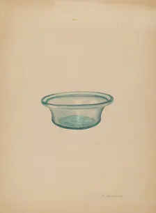Bowl, 1935/1942. Creator: Nicholas Amantea