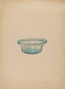 Bowl, 1935/1942. Creator: Nicholas Amantea