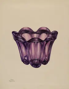 Bowl, 1937. Creator: John Tarantino