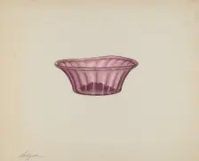 Bowl, 1938. Creator: Giacinto Capelli