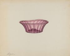 Bowl, 1938. Creator: Giacinto Capelli
