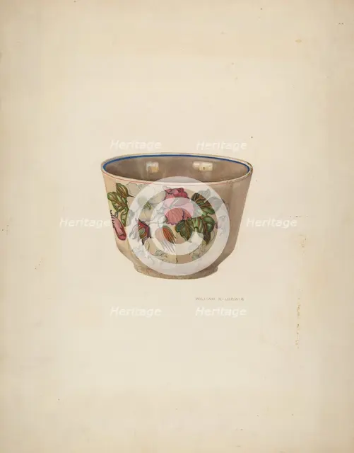 Bowl, 1941. Creator: William Ludwig.