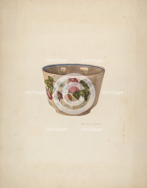 Bowl, 1941. Creator: William Ludwig.