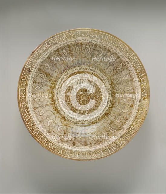 Bowl with Musicians, Iran, mid-13th century. Creator: Unknown.