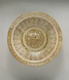 Bowl with Musicians, Iran, mid-13th century. Creator: Unknown