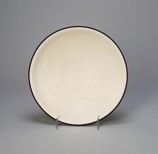 Bowl with Mandarin Ducks in a Lotus Pond, Northern Song dynasty, (960-1127), 11th century. Creator: Unknown