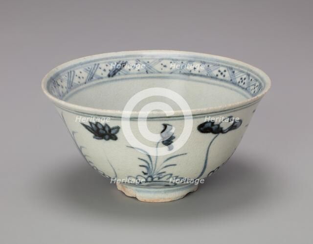 Bowl with a Conch Shell in the Center, 15th century. Creator: Unknown.