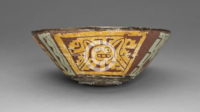 Bowl with Abstract and Geometric Designs, A.D. 600/900. Creator: Unknown.