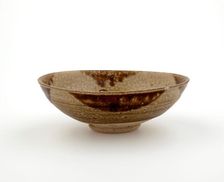 Bowl with arc and floral design, 800s. Creator: Unknown