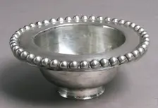 Bowl with Beaded Rim, Byzantine, 4th-5th century. Creator: Unknown