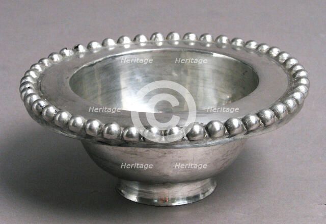 Bowl with Beaded Rim, Byzantine, 4th-5th century. Creator: Unknown.