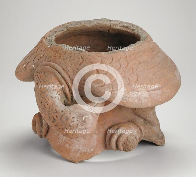 Bowl with Bird, 13th century. Creator: Unknown.