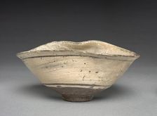 Bowl with Brushing Decorations, 1400s-1500s. Creator: Unknown
