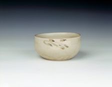 Bowl with cursive underglaze iron brown decoration, Chu Dau kiln, Vietnam, 14th century