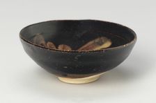 Bowl with Calligraphic Strokes, Southern Song or Yuan dynasty, c. 12th/14th century. Creator: Unknown