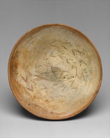Bowl with Fish, Byzantine, 1000-1300. Creator: Unknown
