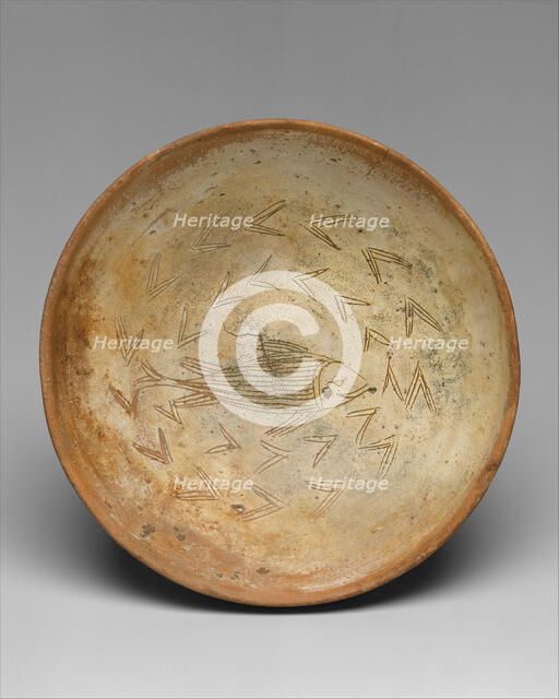 Bowl with Fish, Byzantine, 1000-1300. Creator: Unknown.