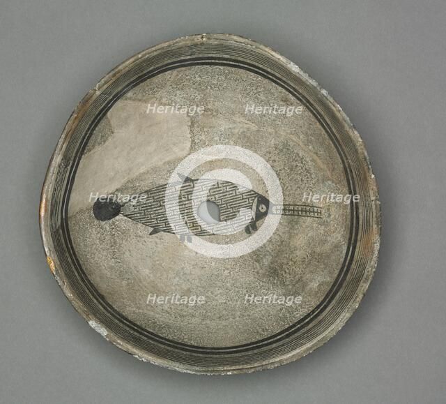 Bowl with Fish, c. 1000-1150. Creator: Unknown.