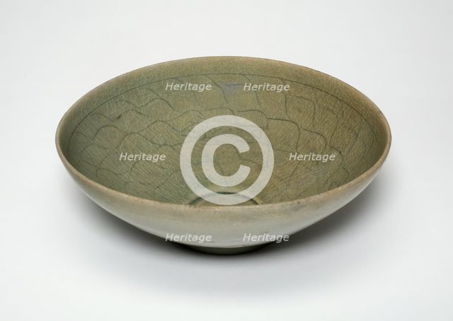 Bowl with Fish, Korea, Goryeo dynasty (918-1392), early 12th century. Creator: Unknown.