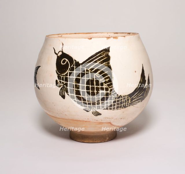 Bowl with Fish, Jin dynasty (1115-1234) or later. Creator: Unknown.