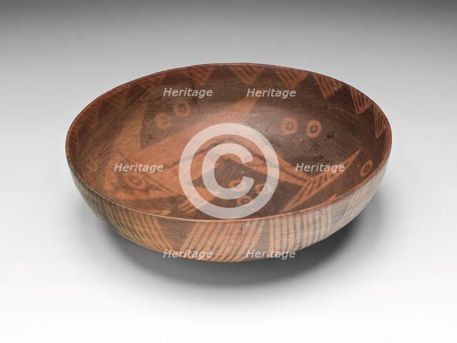 Bowl with Fish Motif, 650/100 B.C. Creator: Unknown.