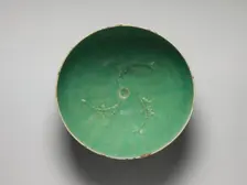 Bowl with Fish Motifs, Iran, first half 14th century. Creator: Unknown