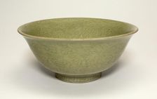 Bowl with Floral and Leaf Sprays, Ming dynasty (1368-1644). Creator: Unknown