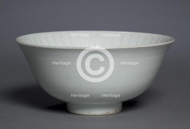 Bowl with Flower Petals, 1300s. Creator: Unknown.