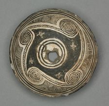 Bowl with Geometric Design (Four- part Scroll), 1000- 1150. Creator: Unknown
