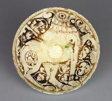 Bowl with Griffin, 1100s. Creator: Unknown