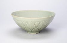 Bowl with Layered Lotus Petals, South Korea, Goryeo dynasty (918-1392), 12th century. Creator: Unknown
