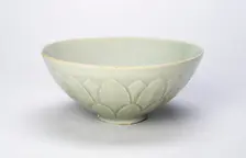 Bowl with Layered Lotus Petals, South Korea, Goryeo dynasty (918-1392), 12th century. Creator: Unknown