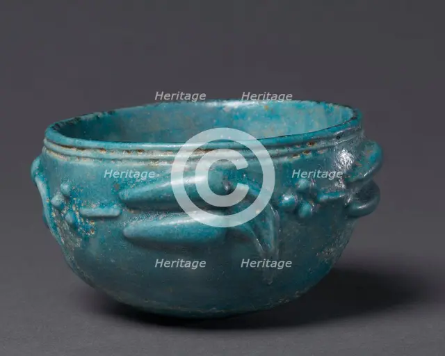 Bowl with Lotus Bud Decoration, 1-200. Creator: Unknown.