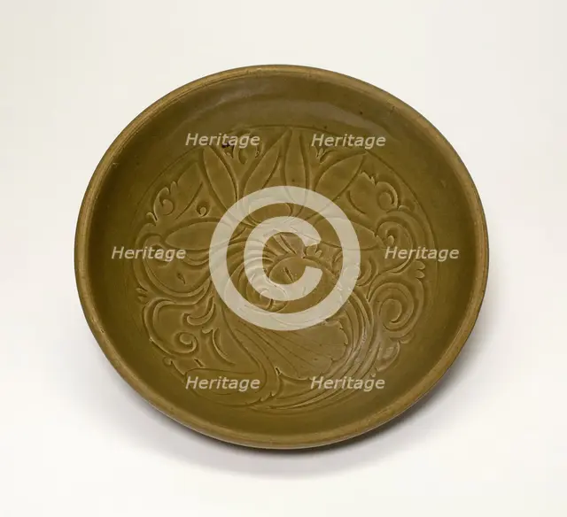 Bowl with Lotus Design, Jin dynasty (1115-1234), 12th/13th century. Creator: Unknown.